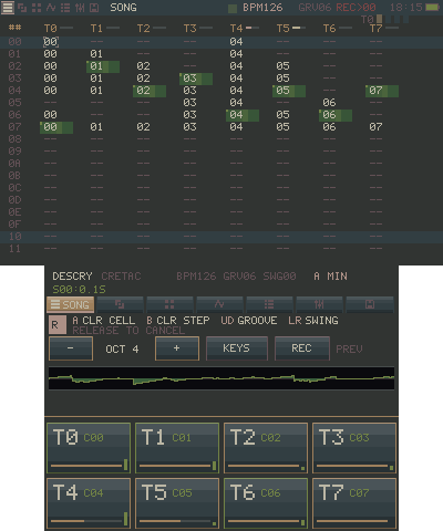 Song view