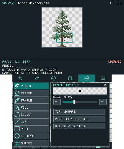 05 tools and brush options